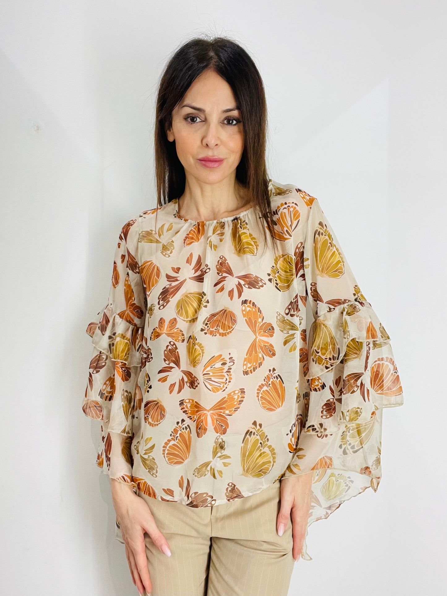BLUSA FARFALLE