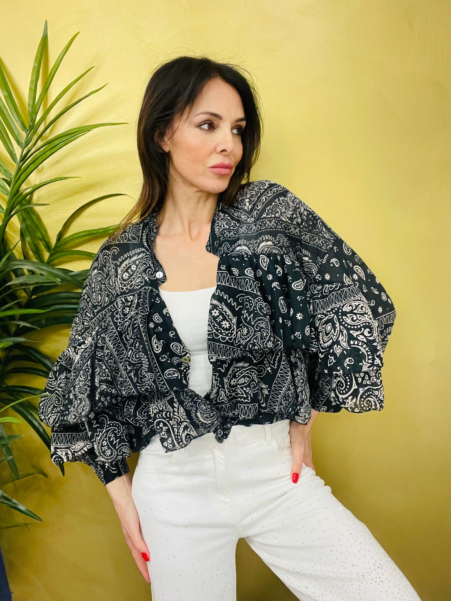 CAMICIA FANTASIA BANDANA