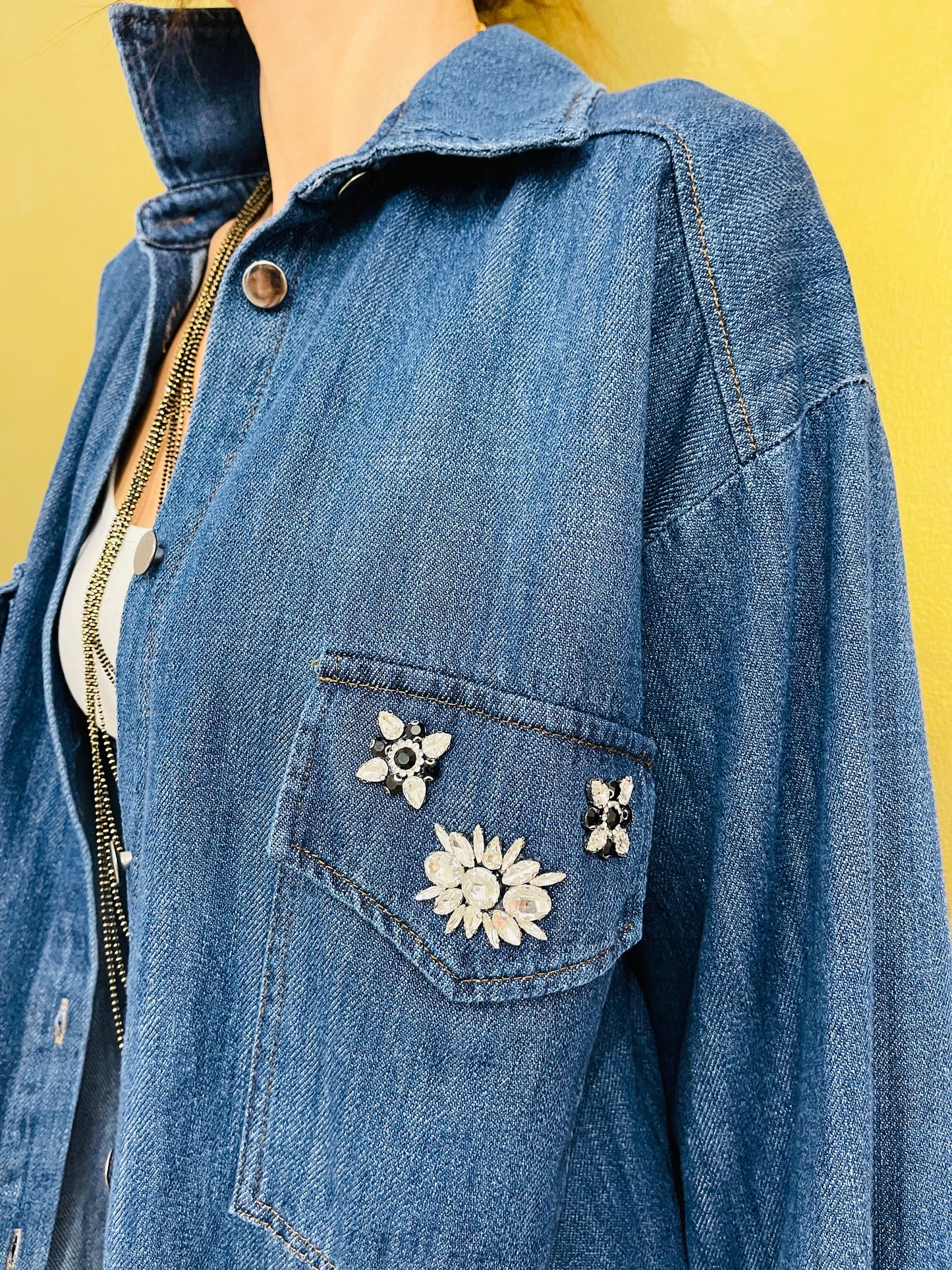 CAMICIA JEANS OVER