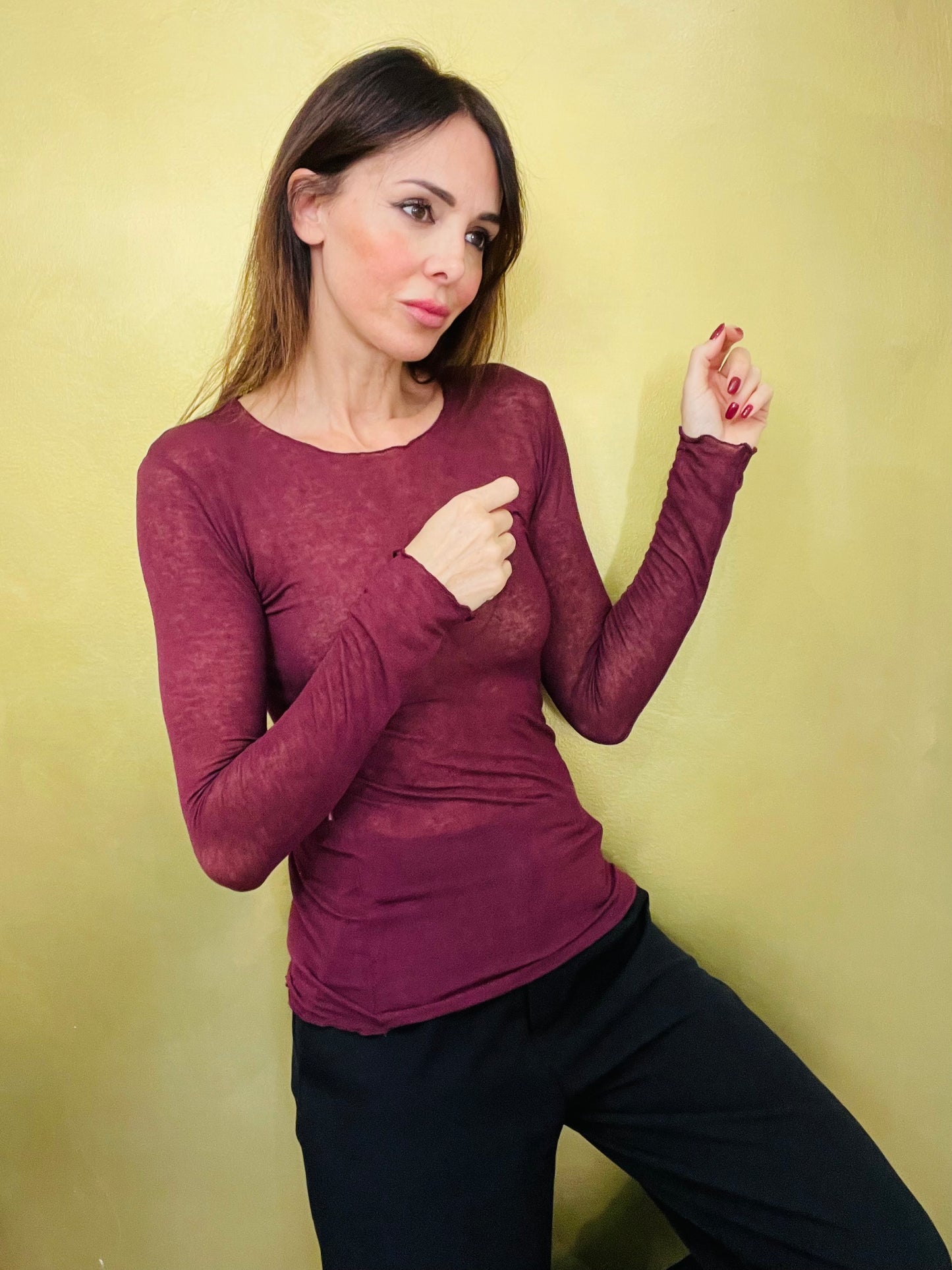 MAGLIA CON CASHMERE