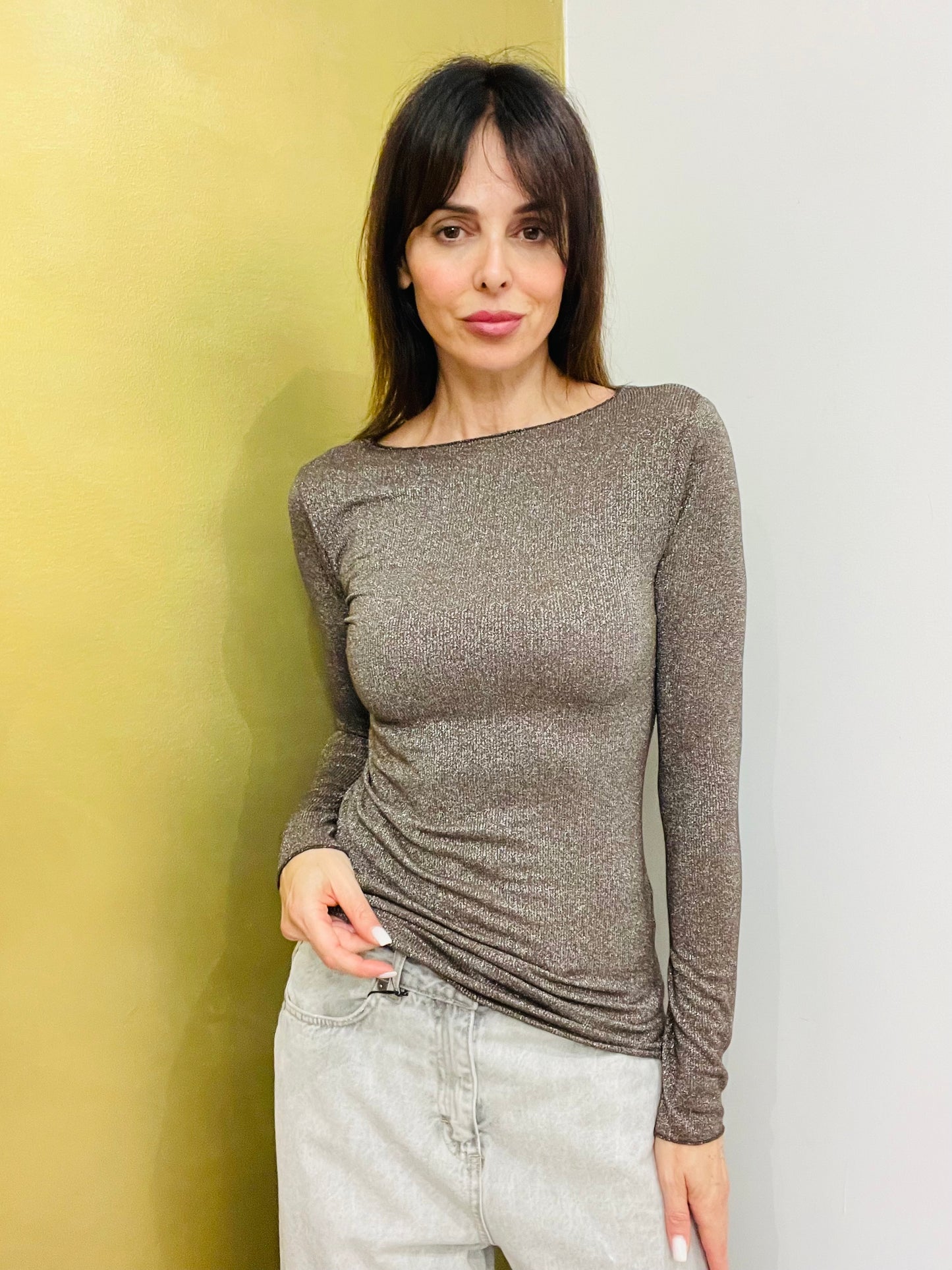 MAGLIA BARCHETTA LUREX