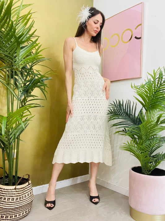 ABITO LUNGO CROCHET