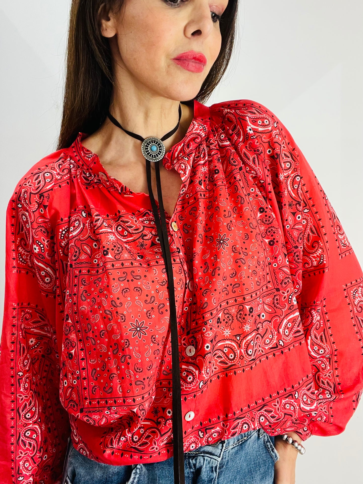 CAMICIA BANDANA
