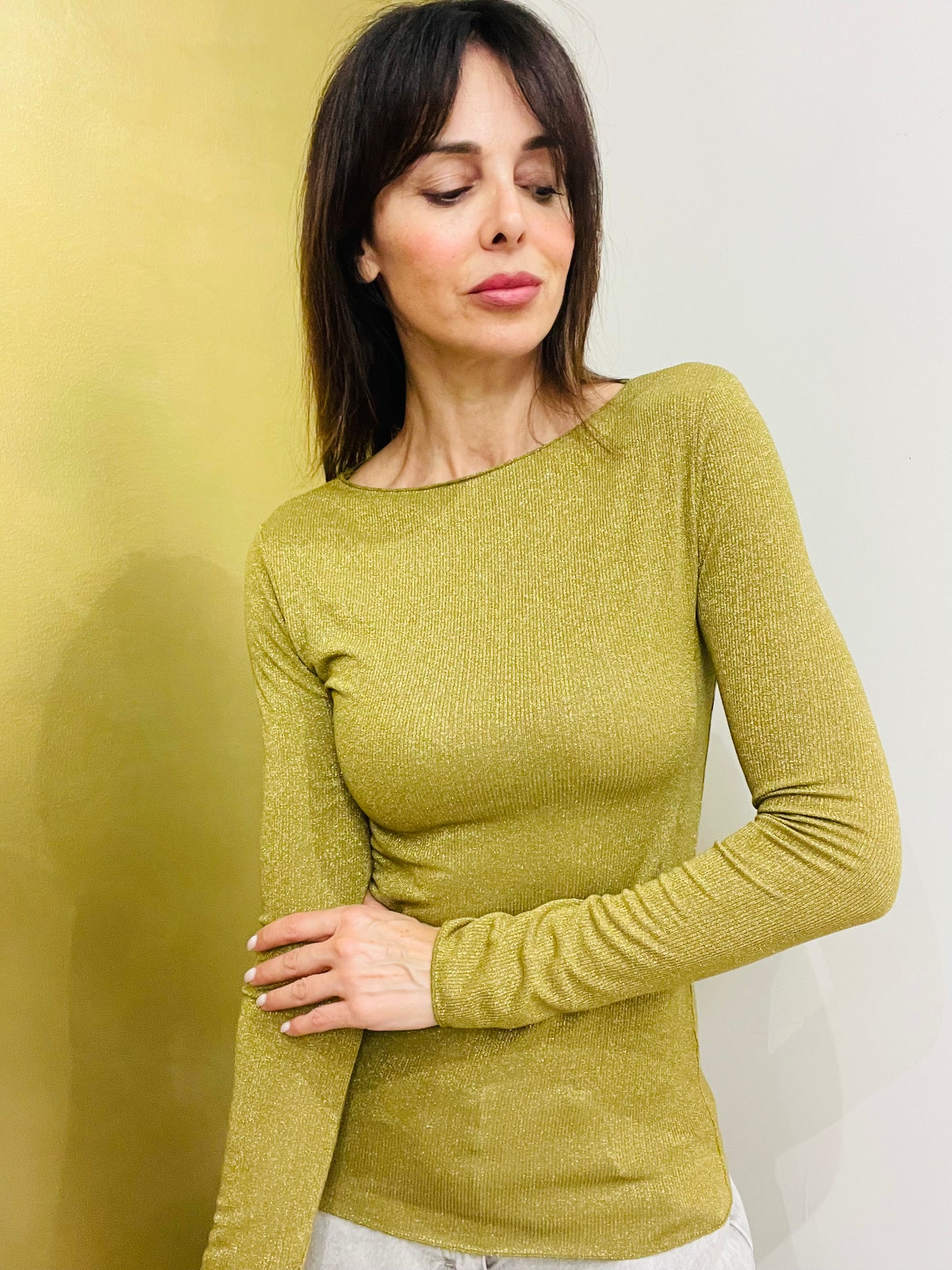 MAGLIA BARCHETTA LUREX