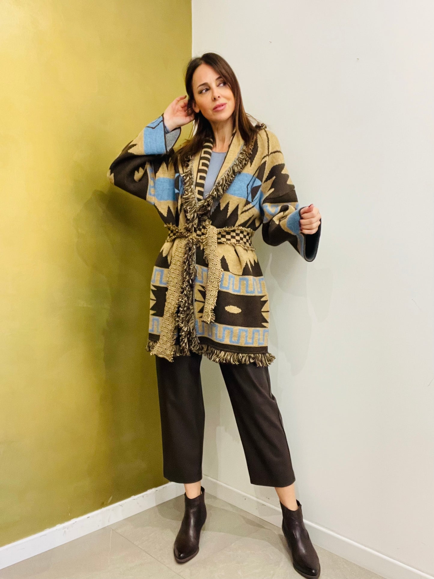 CARDIGAN ALANUI TENSIONE IN