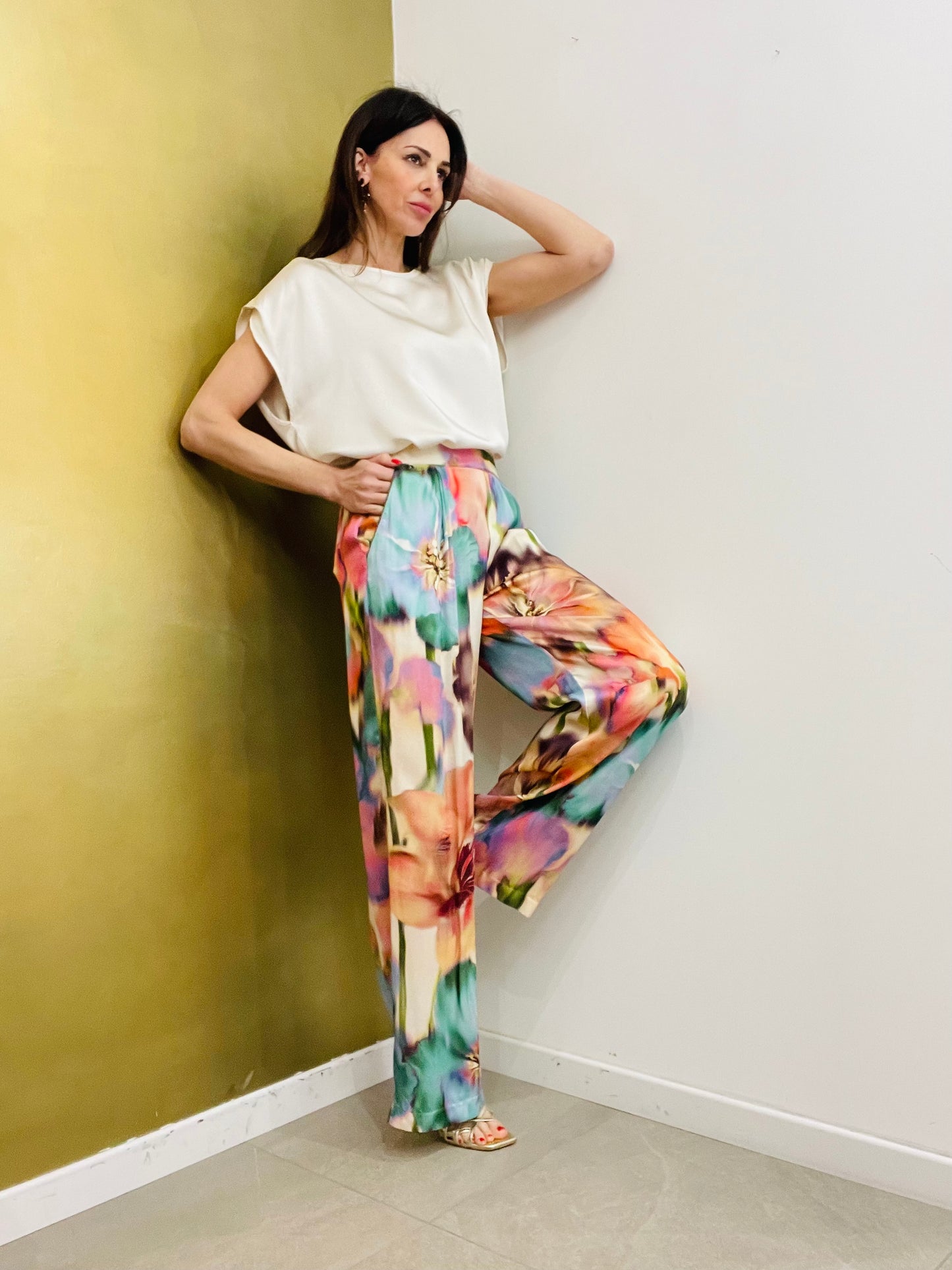 PANTALONE FANTASIA PALAZZO DIXIE