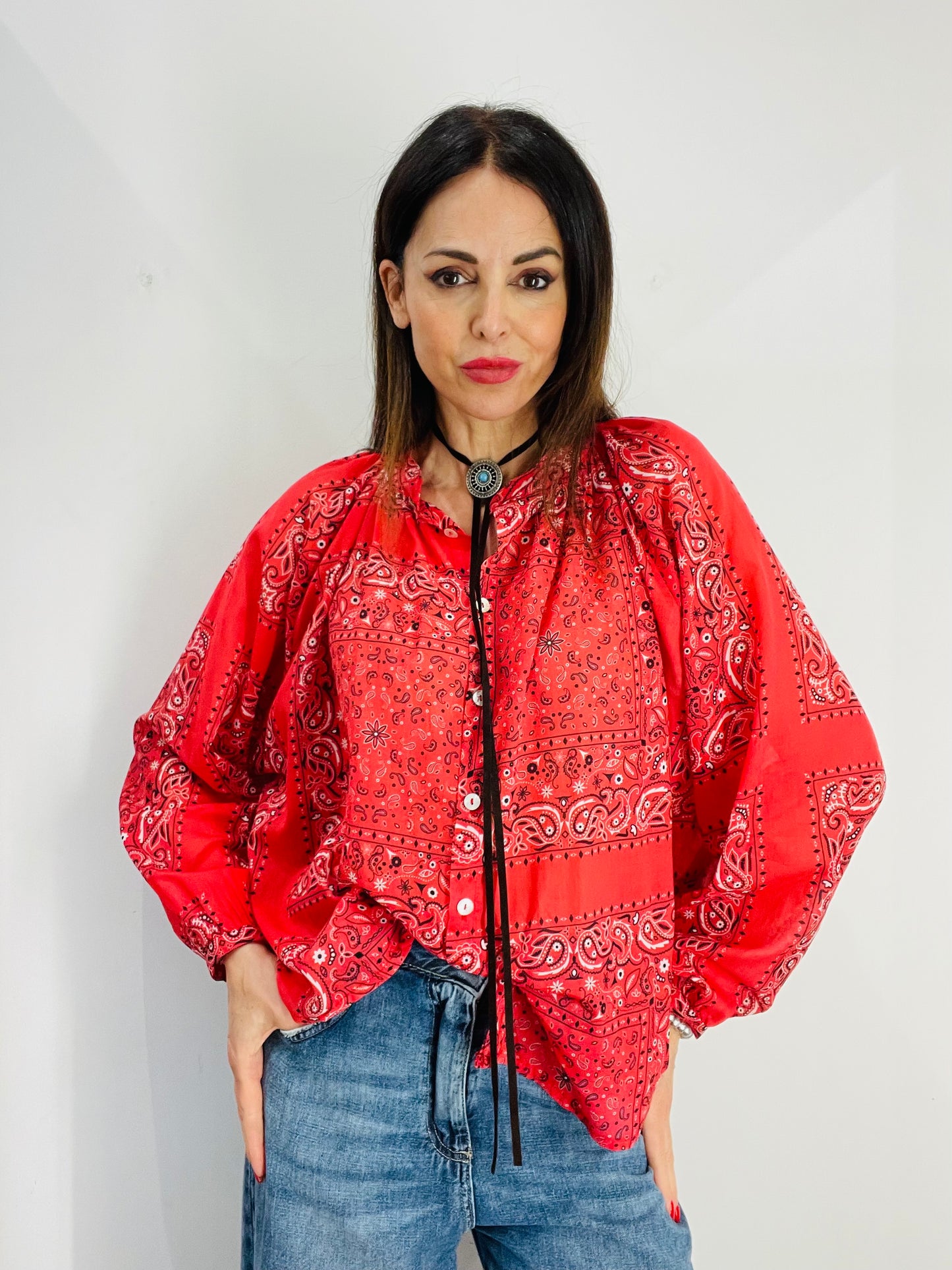 CAMICIA BANDANA