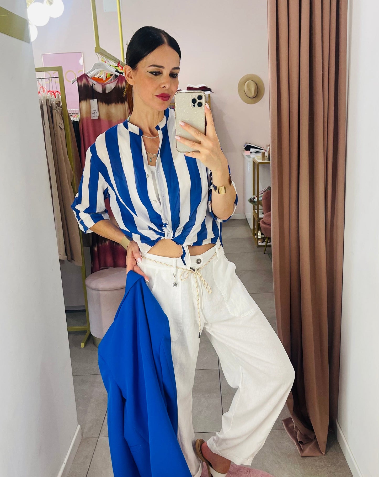 CAMICIA RIGHE MOTEL