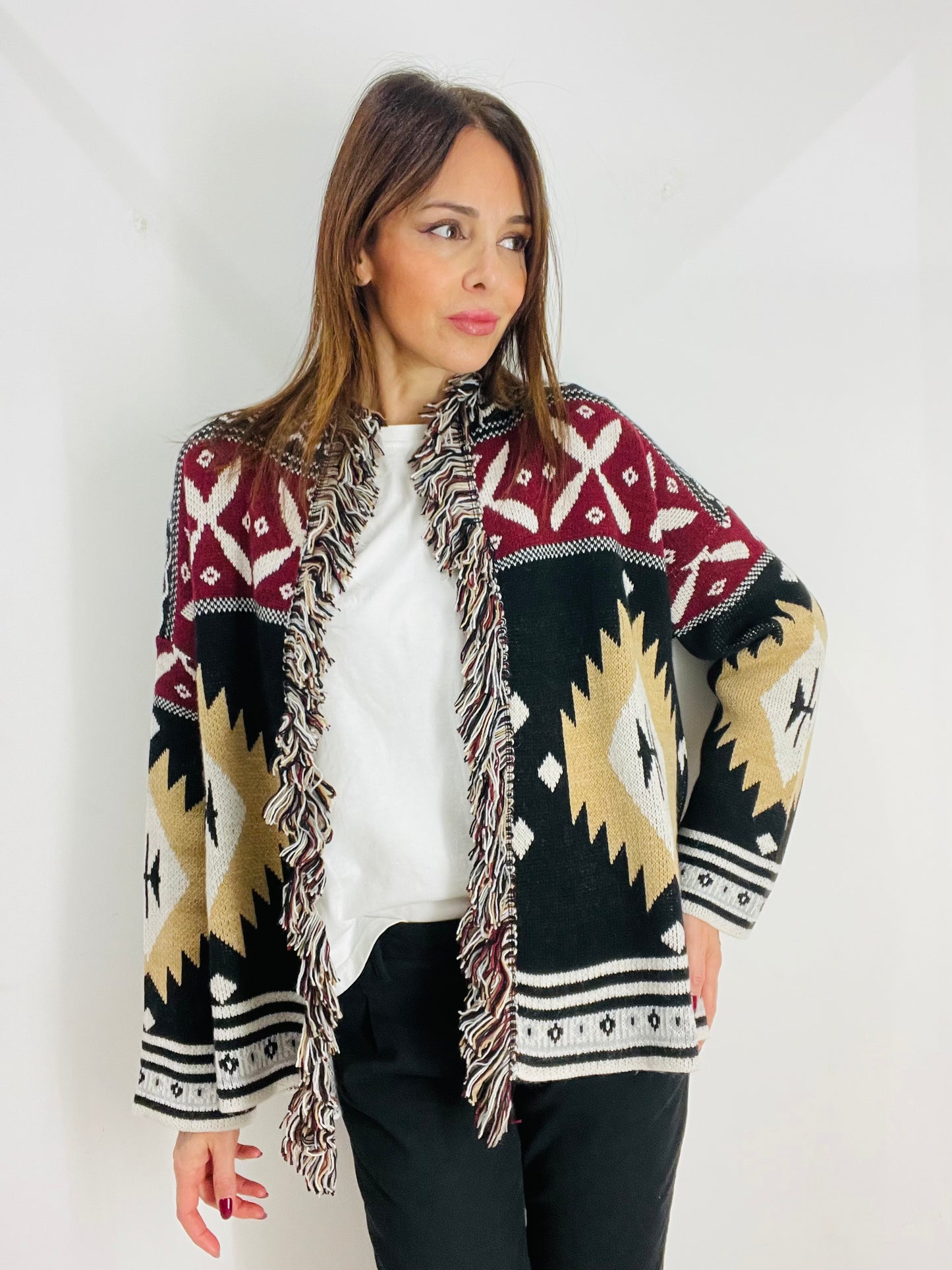 CARDIGAN ALANUI CORTO