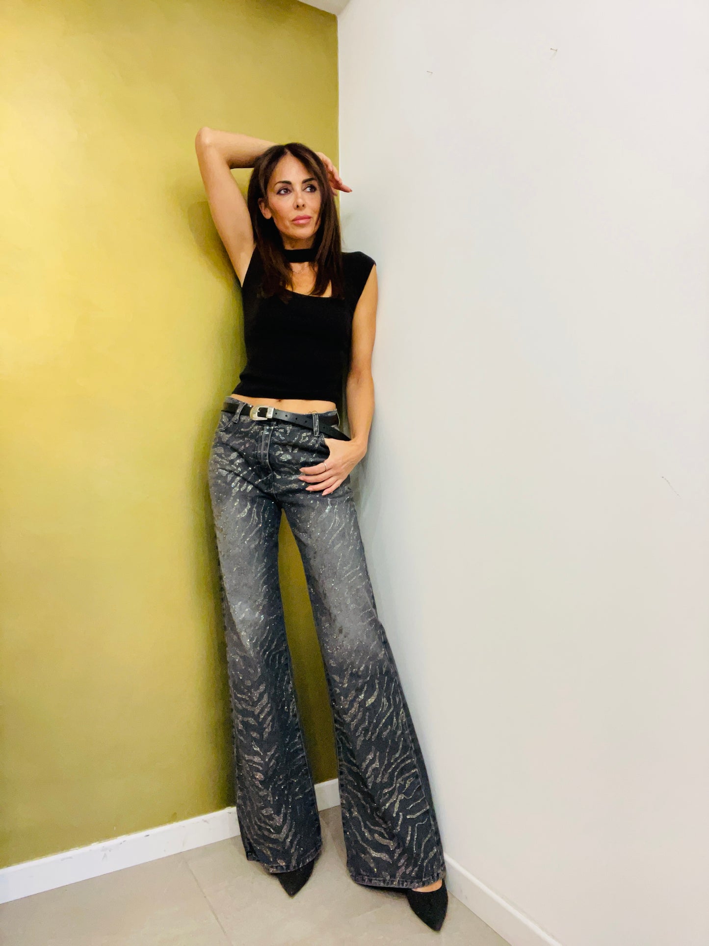 JEANS STRASS DIXIE