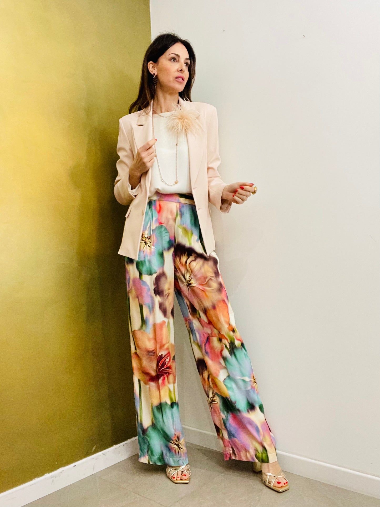 PANTALONE FANTASIA PALAZZO DIXIE