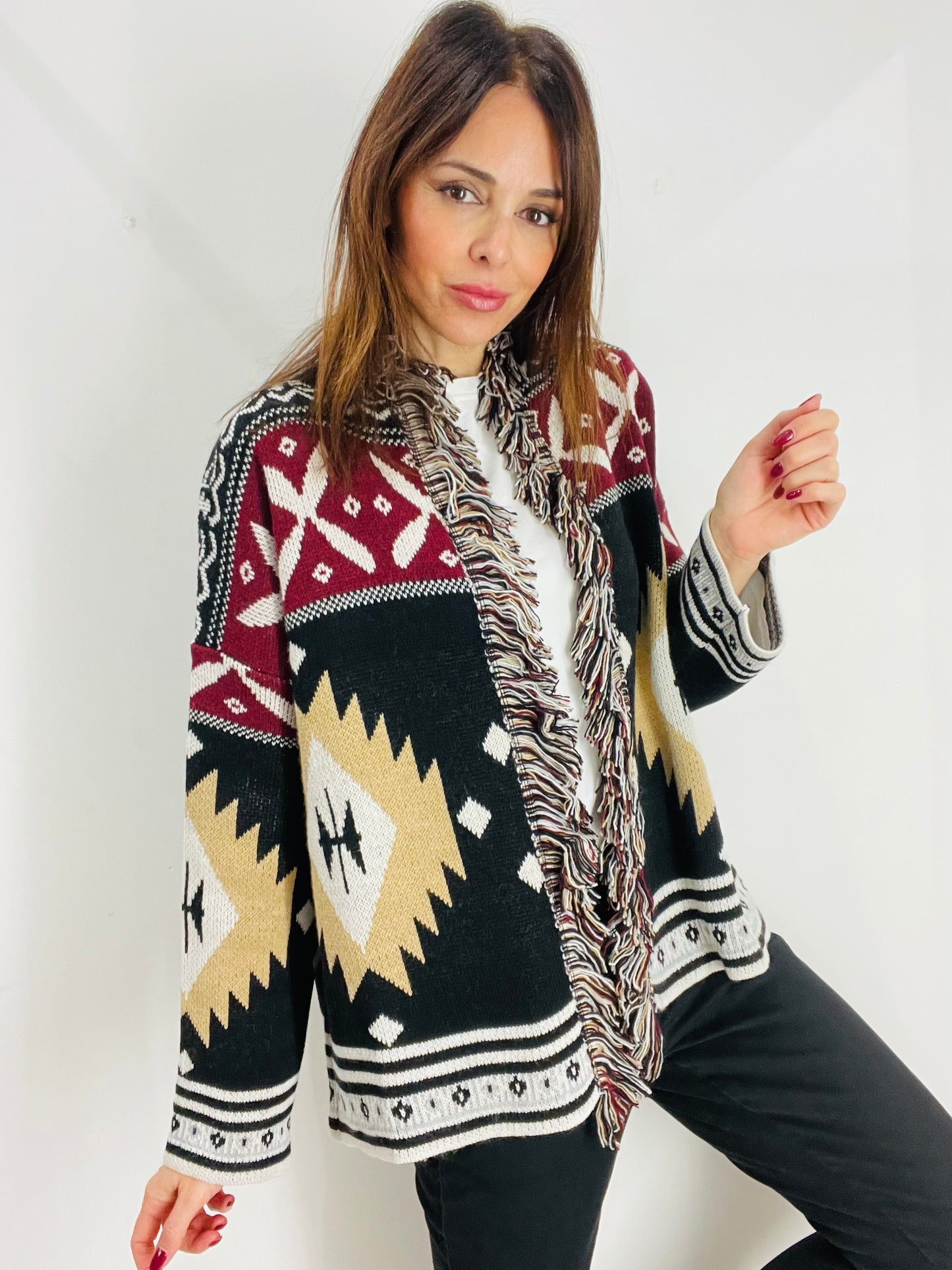 CARDIGAN ALANUI CORTO