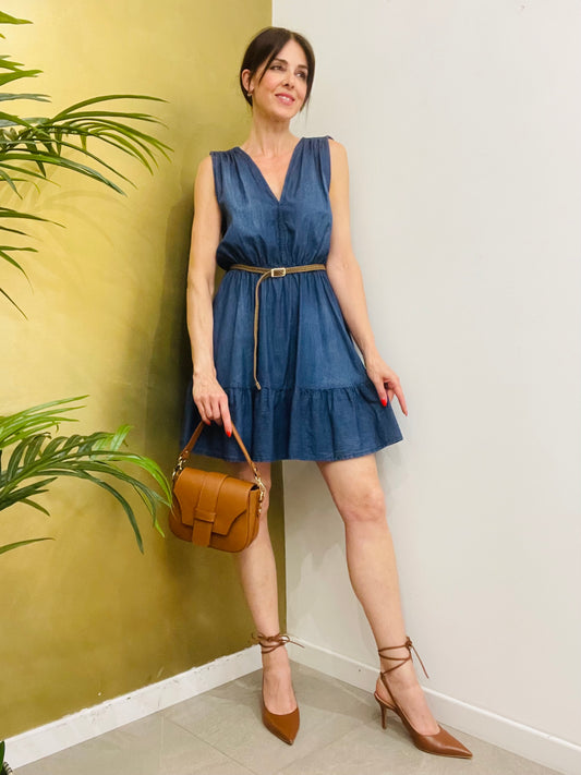 ABITO CORTO CHAMBRAY
