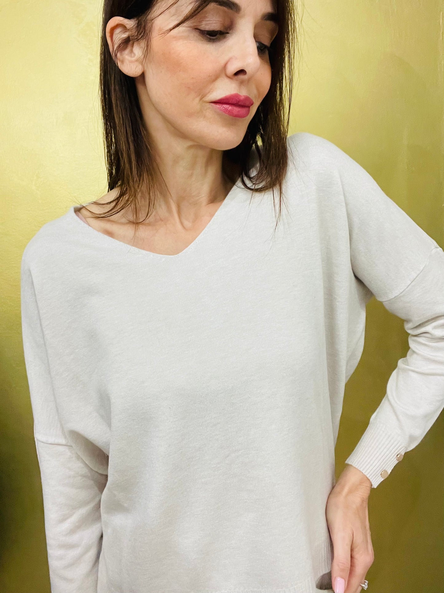 MAGLIA SCOLLO V YOU DECIDE