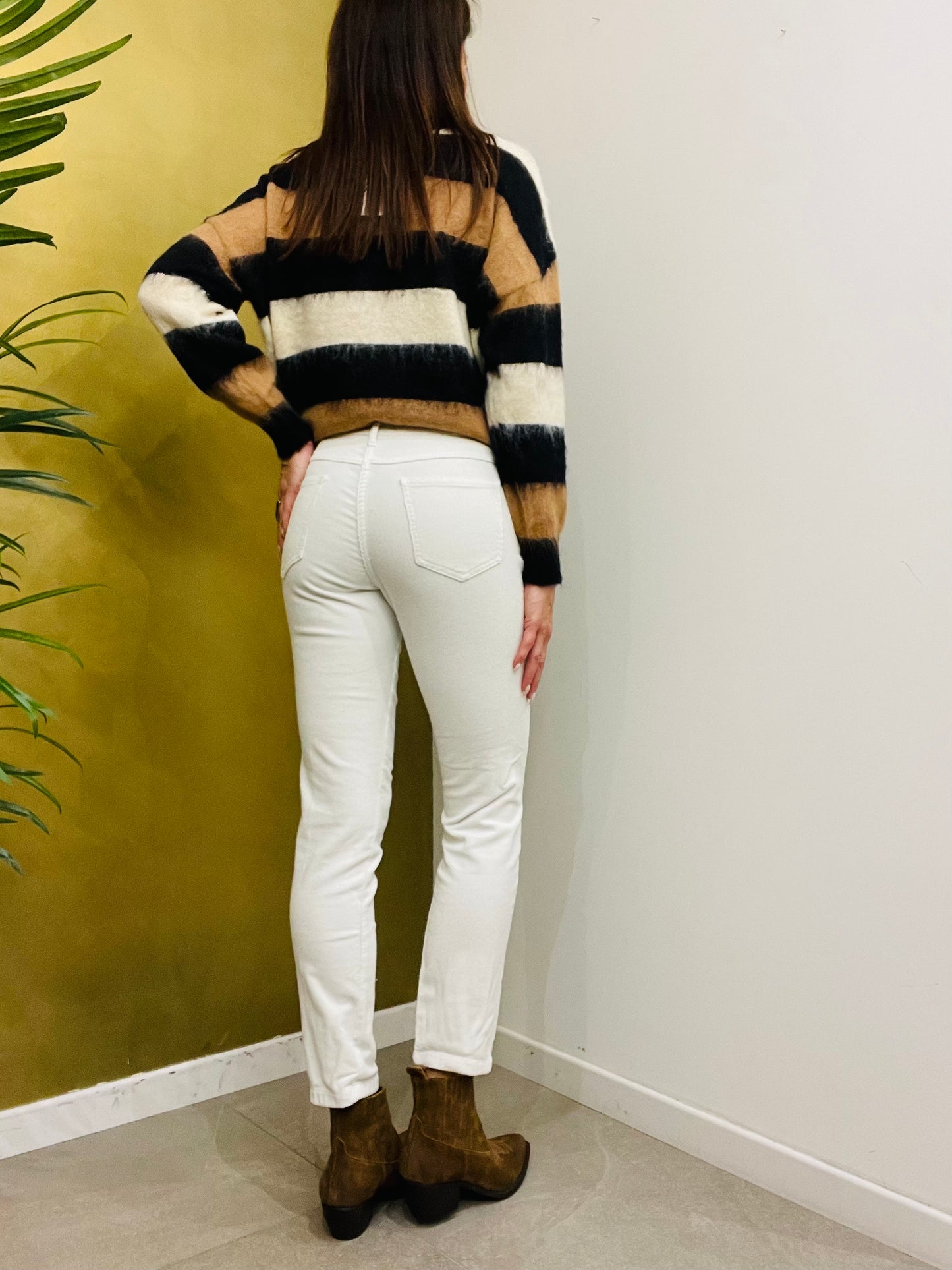 PANTALONE VELLUTINO SKINNY SQUAD