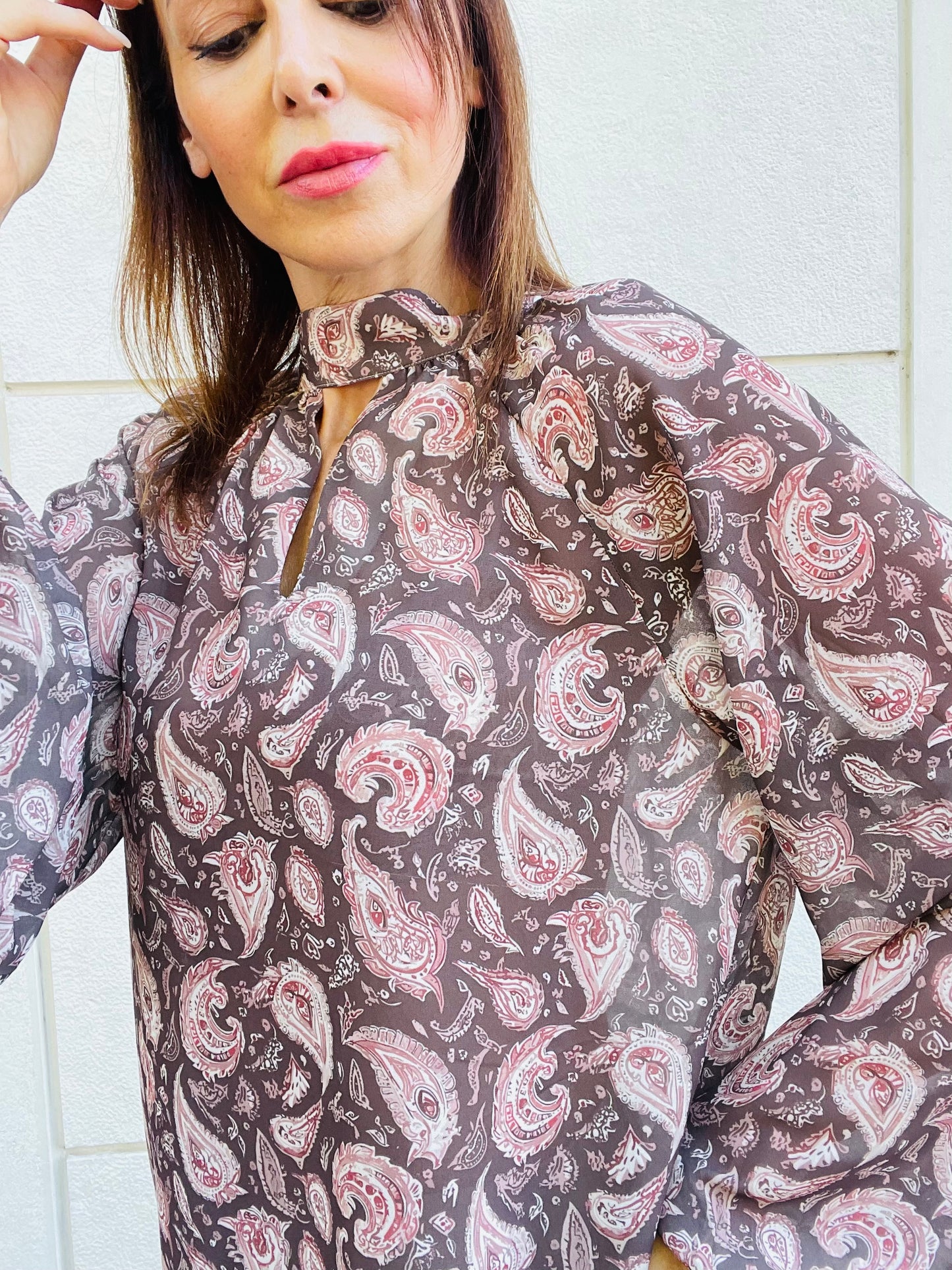 CAMICIA FANTASIA CACHEMIRE