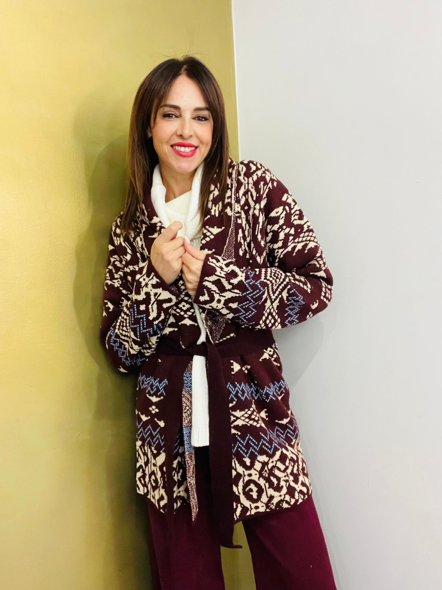 CARDIGAN LUNGO FANTASIA