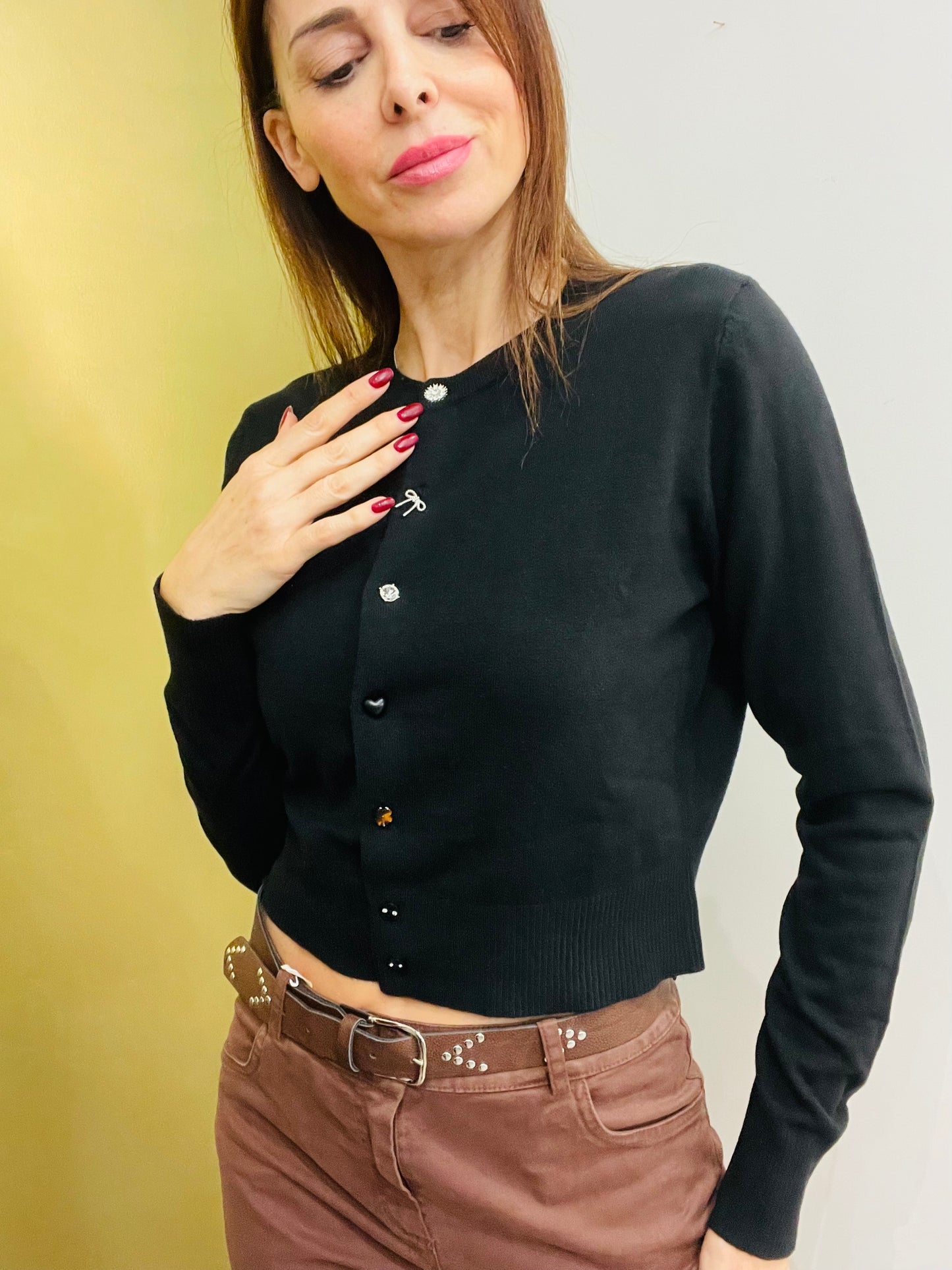 CARDIGAN BOTTONI GIOIELLO