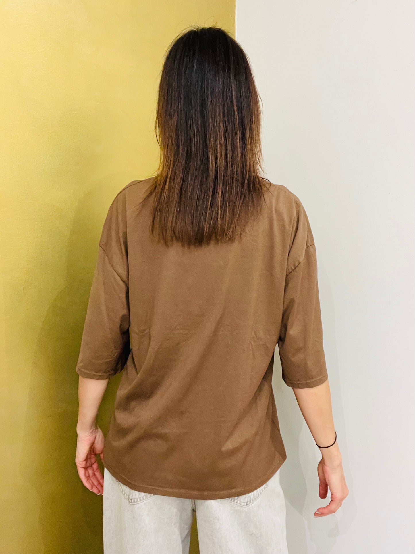 T-SHIRT MEZZA MANICA OVER