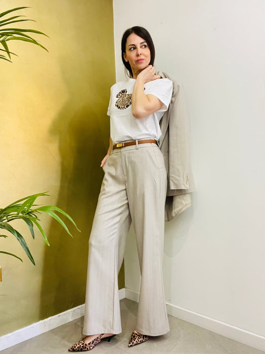 PANTALONE CLASSICO GESSATO