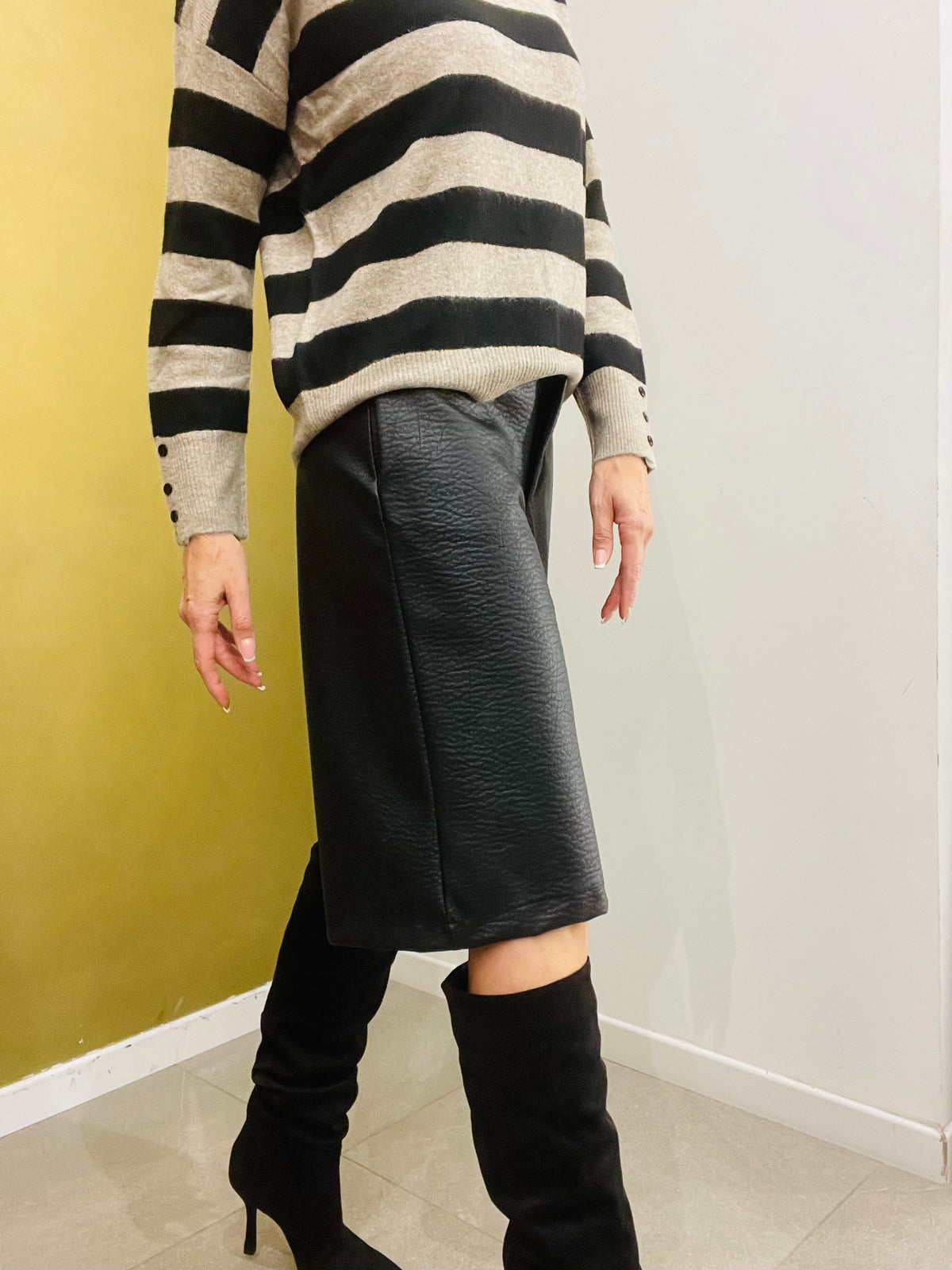 BERMUDA ECO PELLE