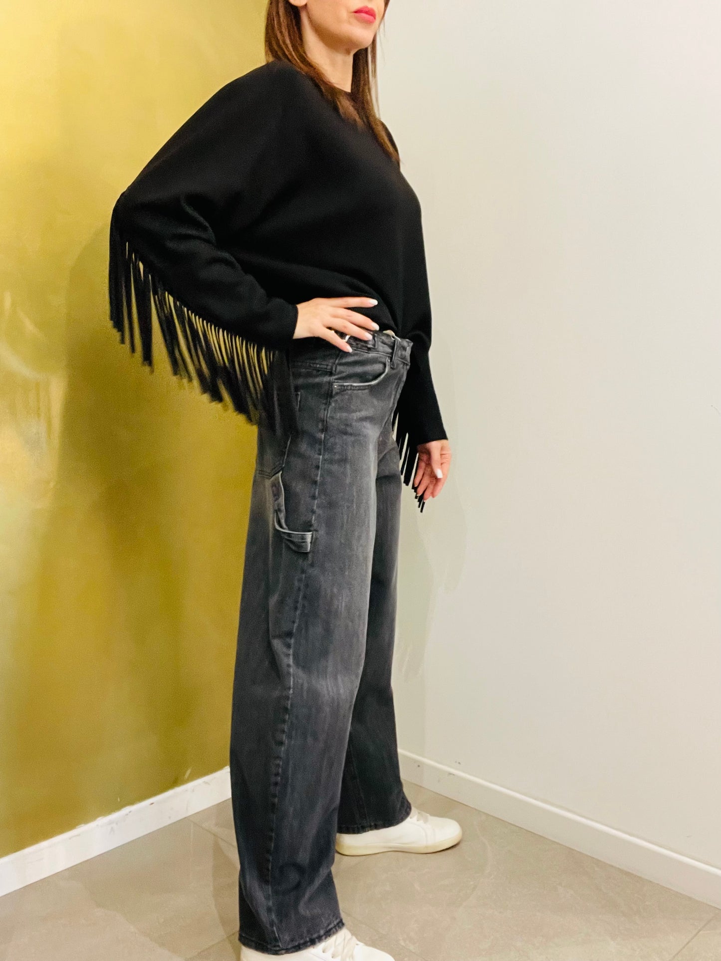 JEANS WORK BLACK