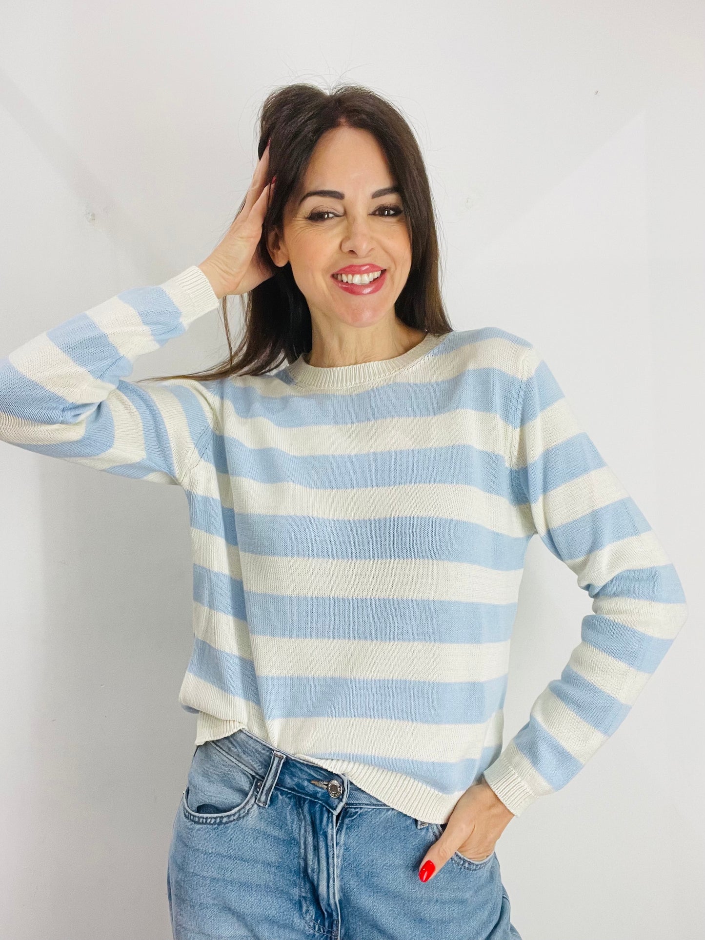 MAGLIA A RIGHE