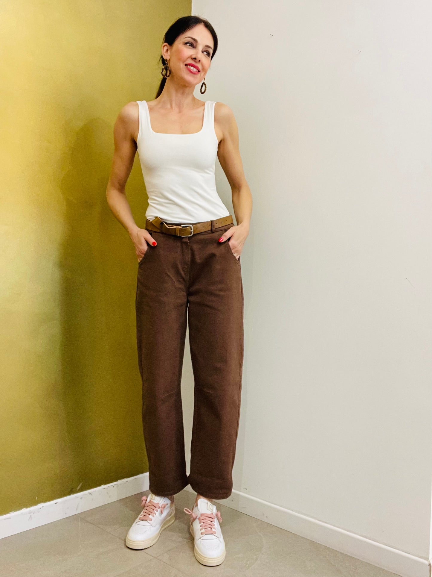 PANTALONE OVETTO TENSIONE IN