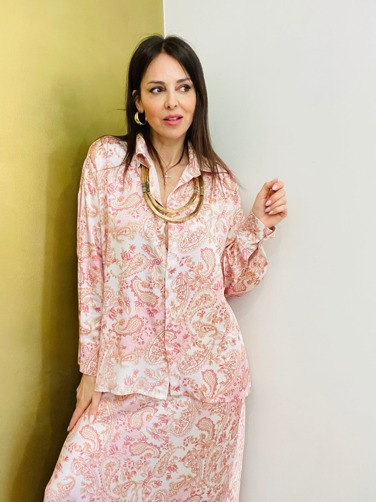 CAMICIA FANTASIA CACHEMIRE