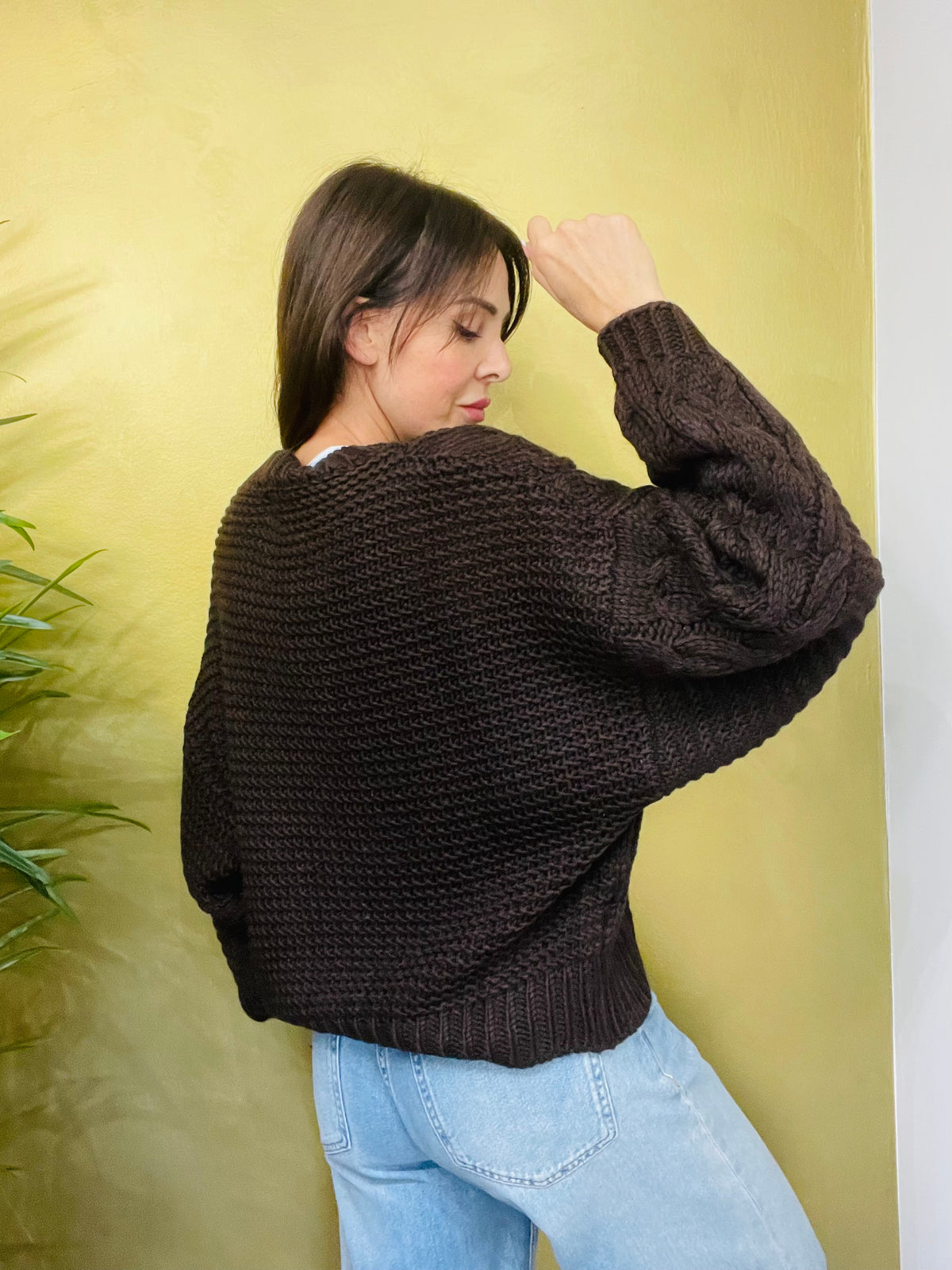 MAGLIONE TRECCE