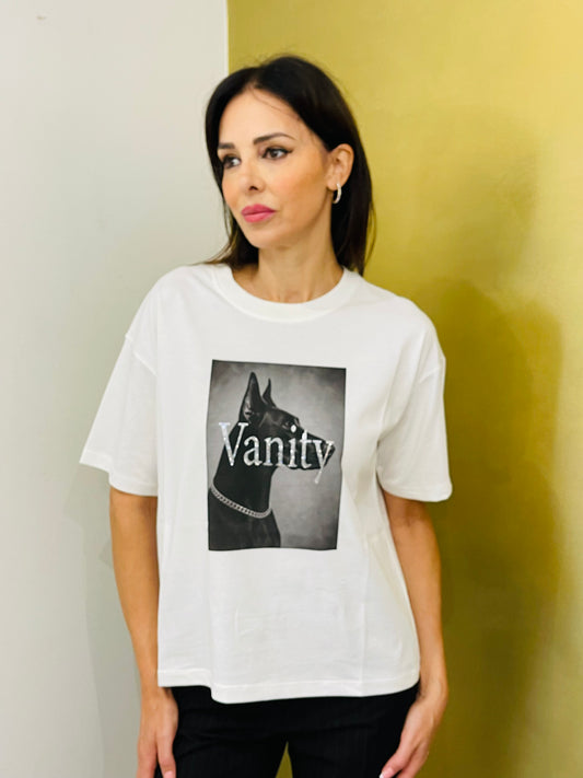 T-SHIRT STAMPA VANITY