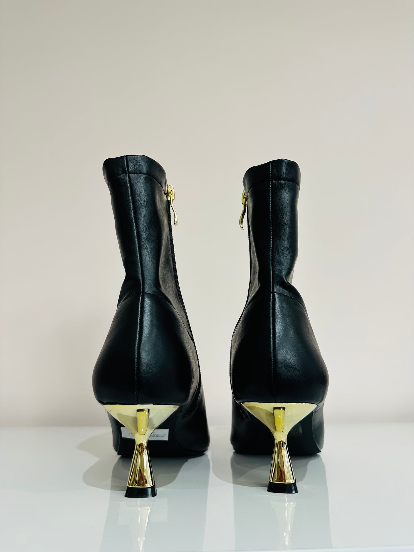 STIVALETTO TACCO ORO