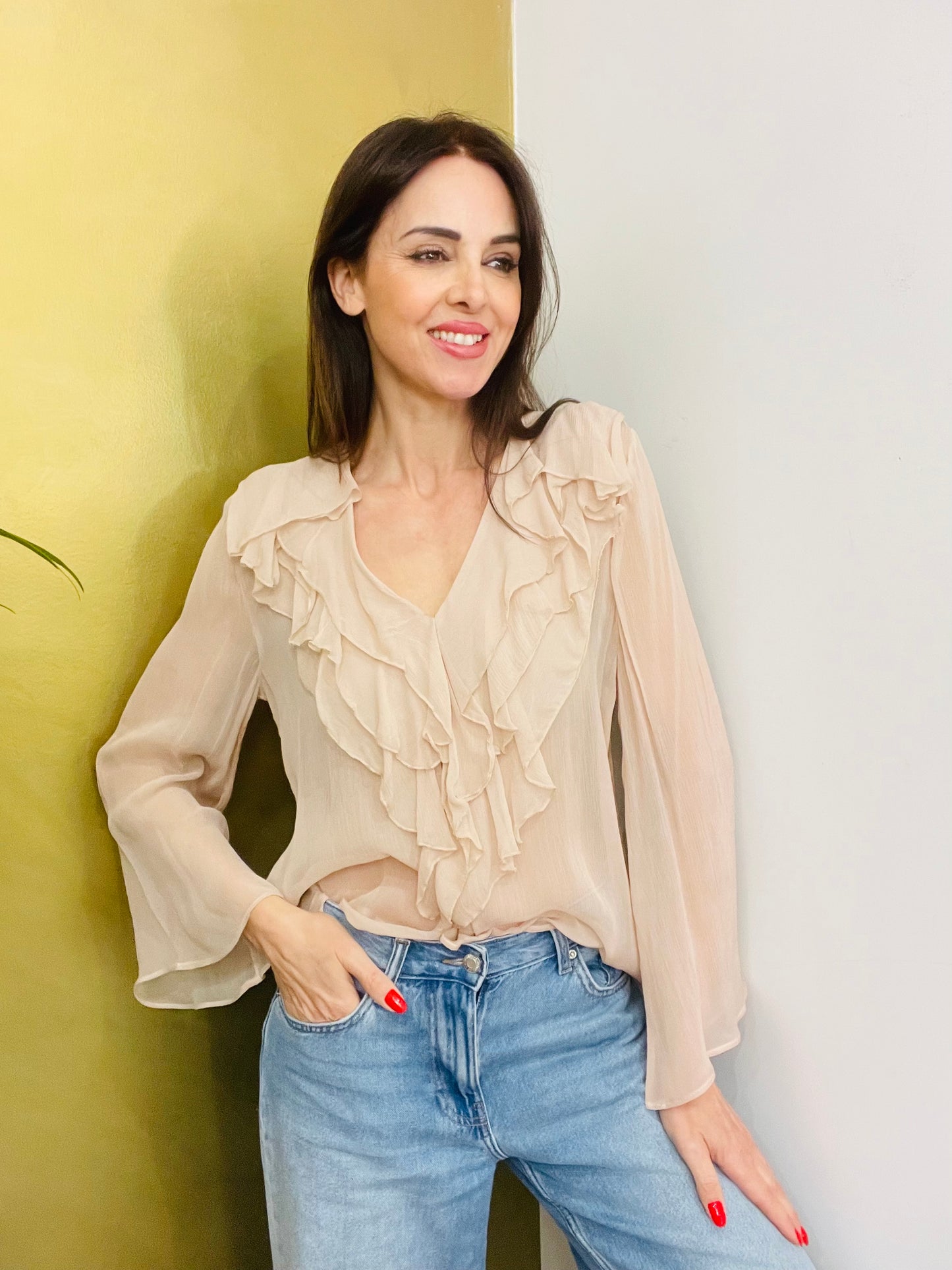 BLUSA ROUCHES