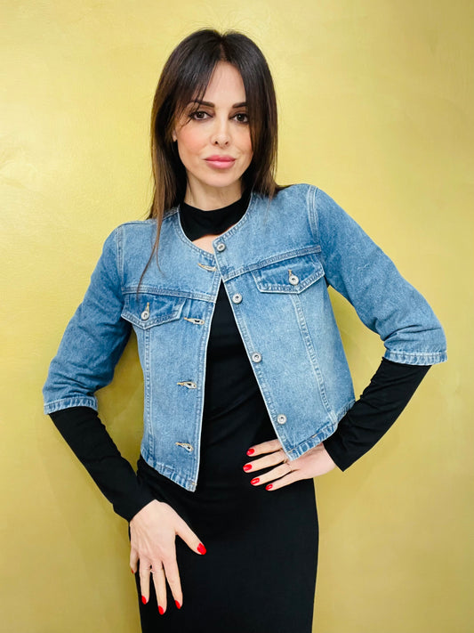 GIACCA JEANS CROP