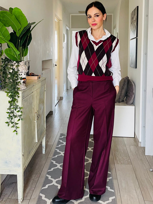 PANTALONE PALAZZO PENCE