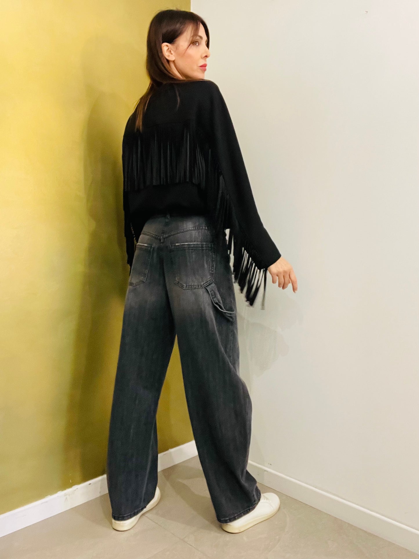 JEANS WORK BLACK