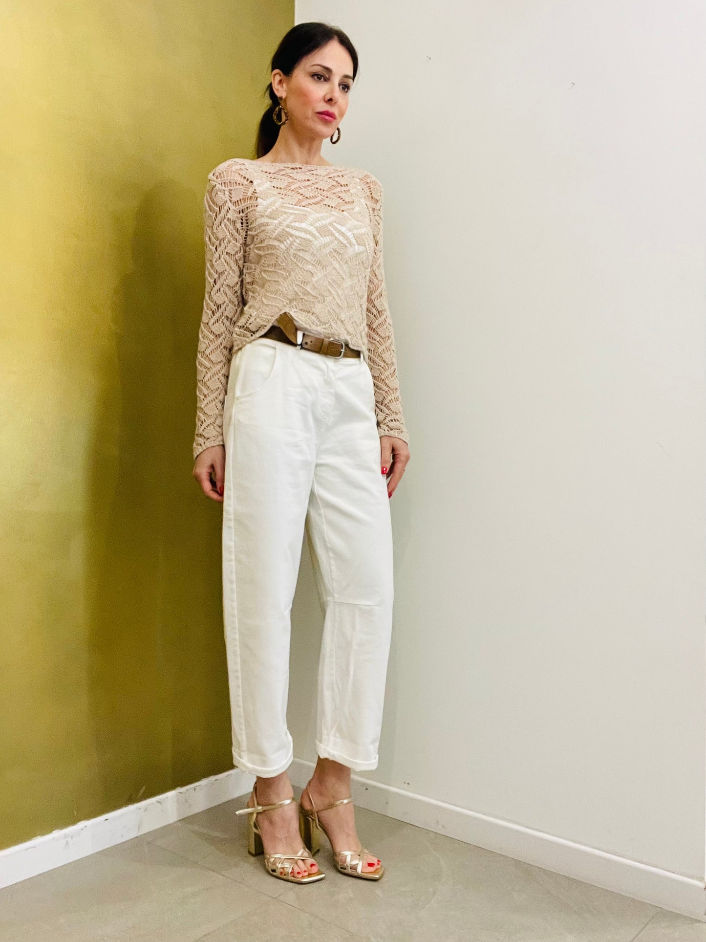 PANTALONE OVETTO TENSIONE IN