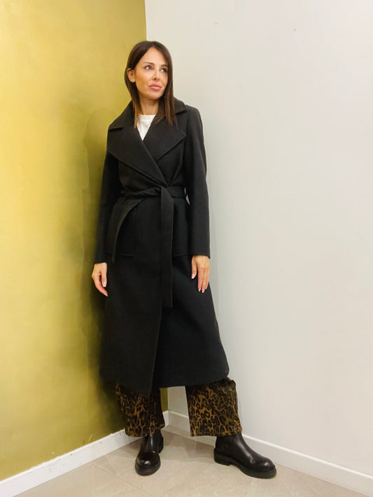 CAPPOTTO LUNGO CON CINTURA