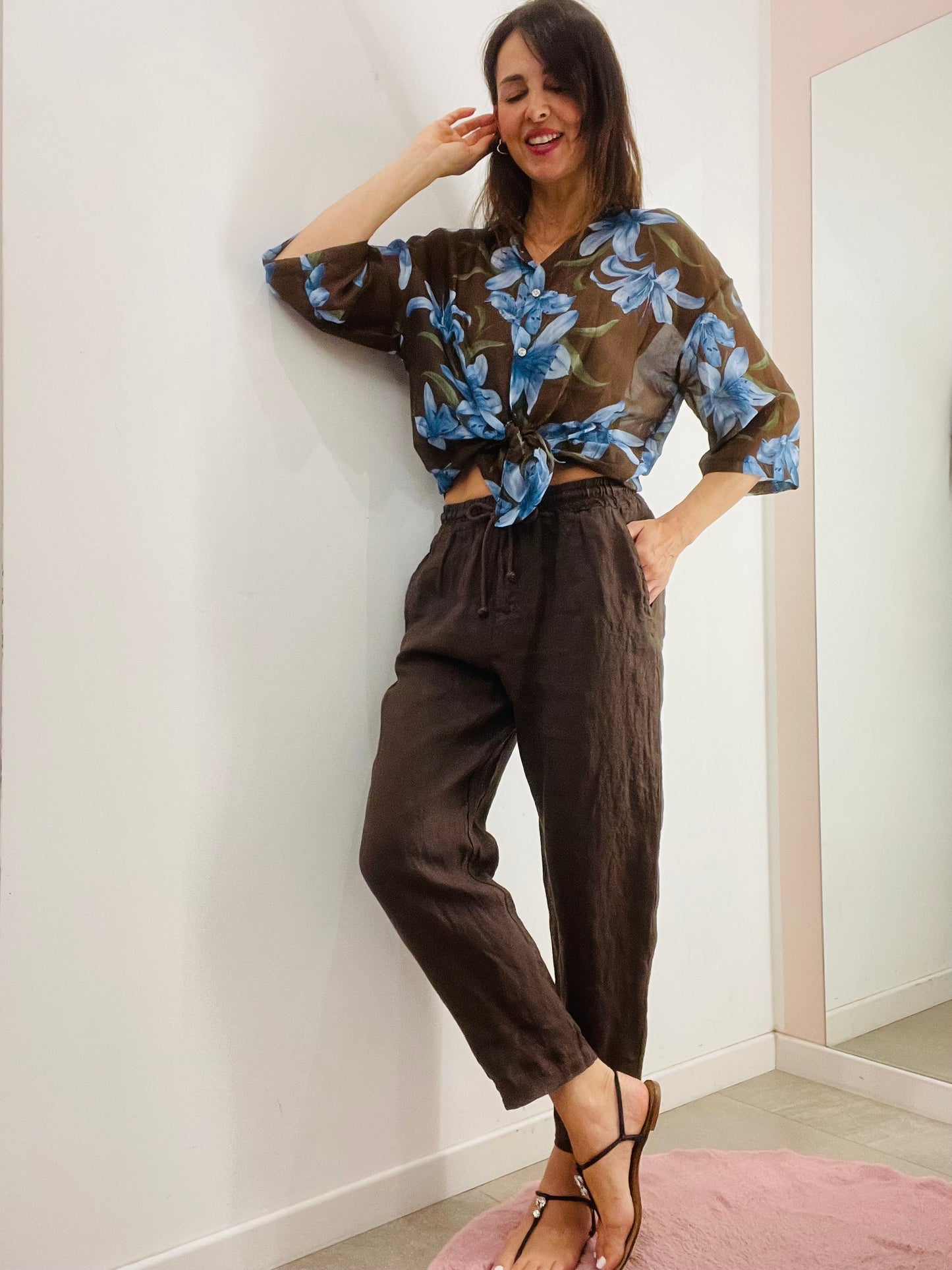 PANTALONE CHINO LINO