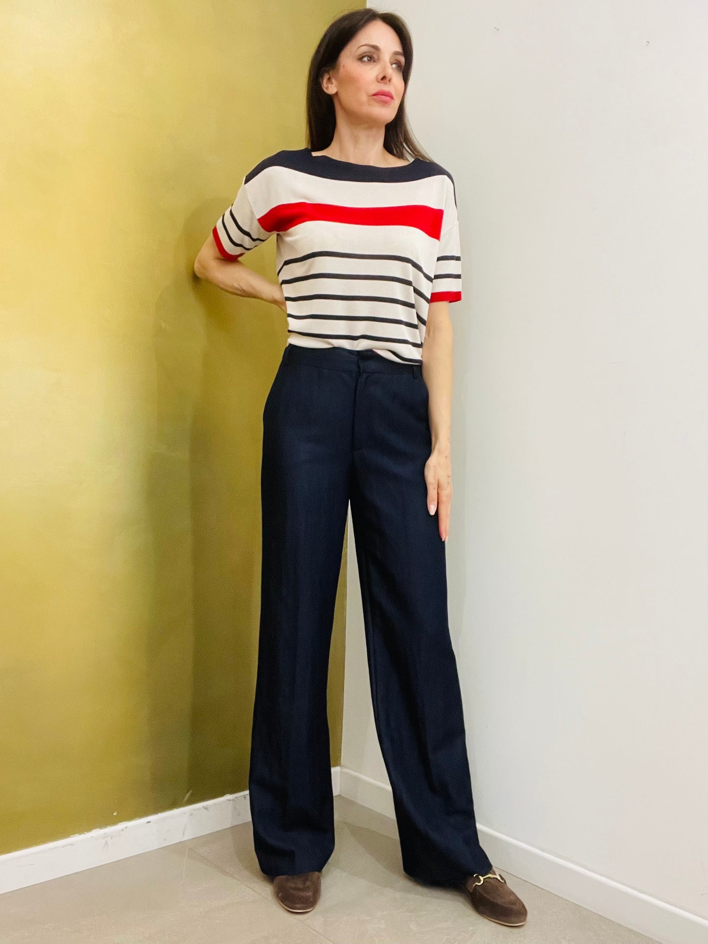 PANTALONE PALAZZO CAVALRY