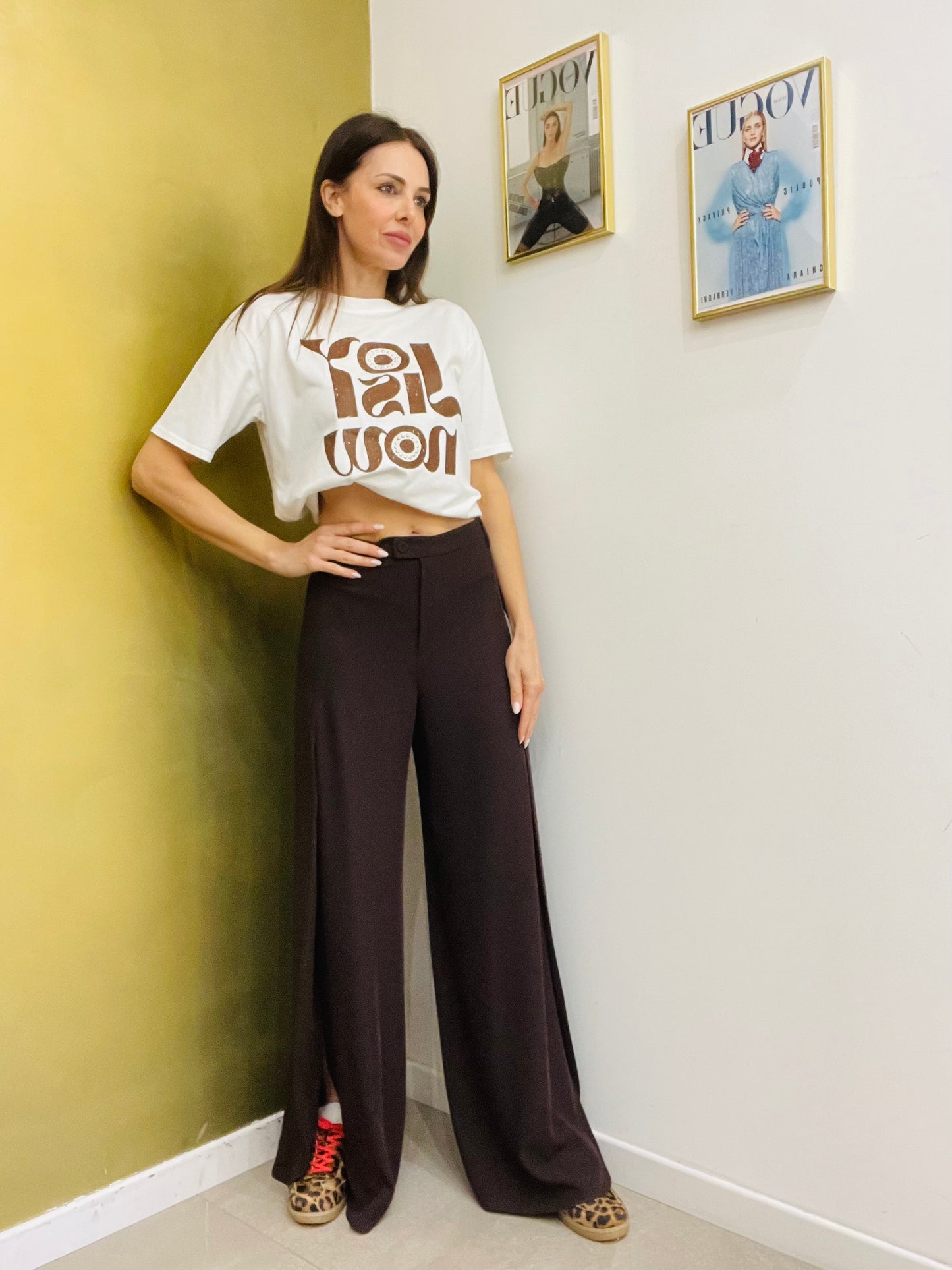 PANTALONE PALAZZO SPACCHI
