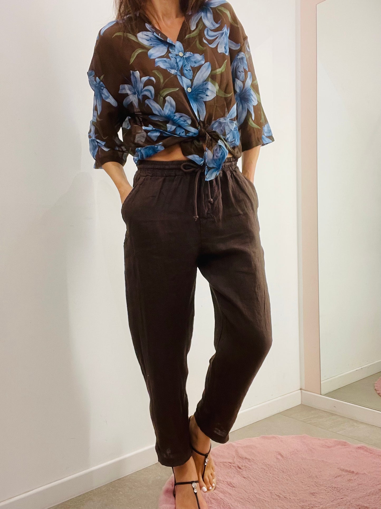PANTALONE CHINO LINO