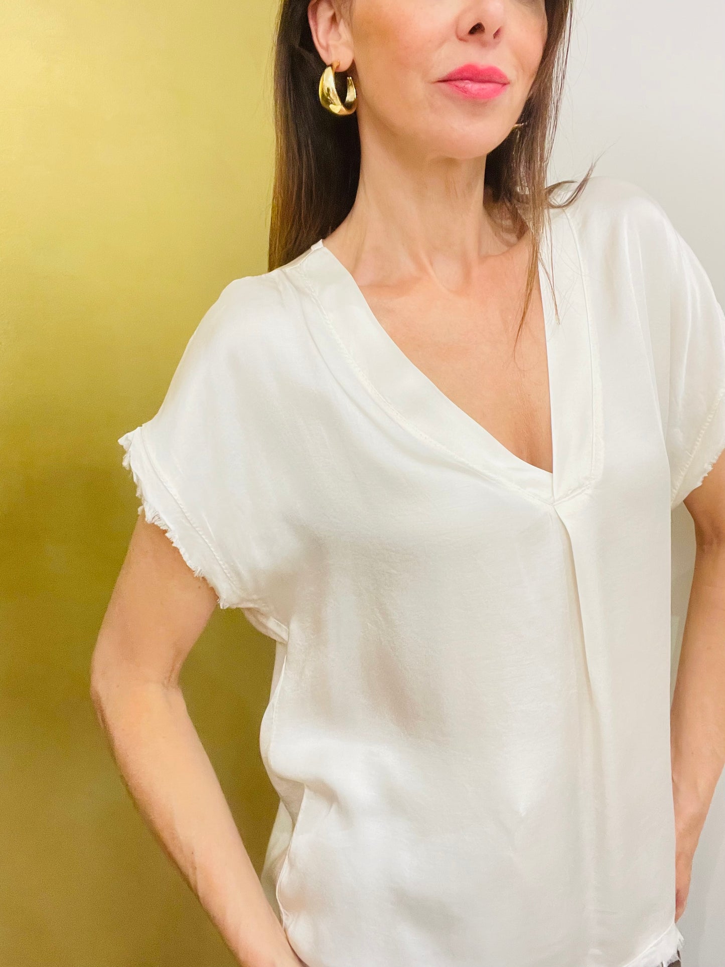 MAGLIA SATIN SFRANGIATA