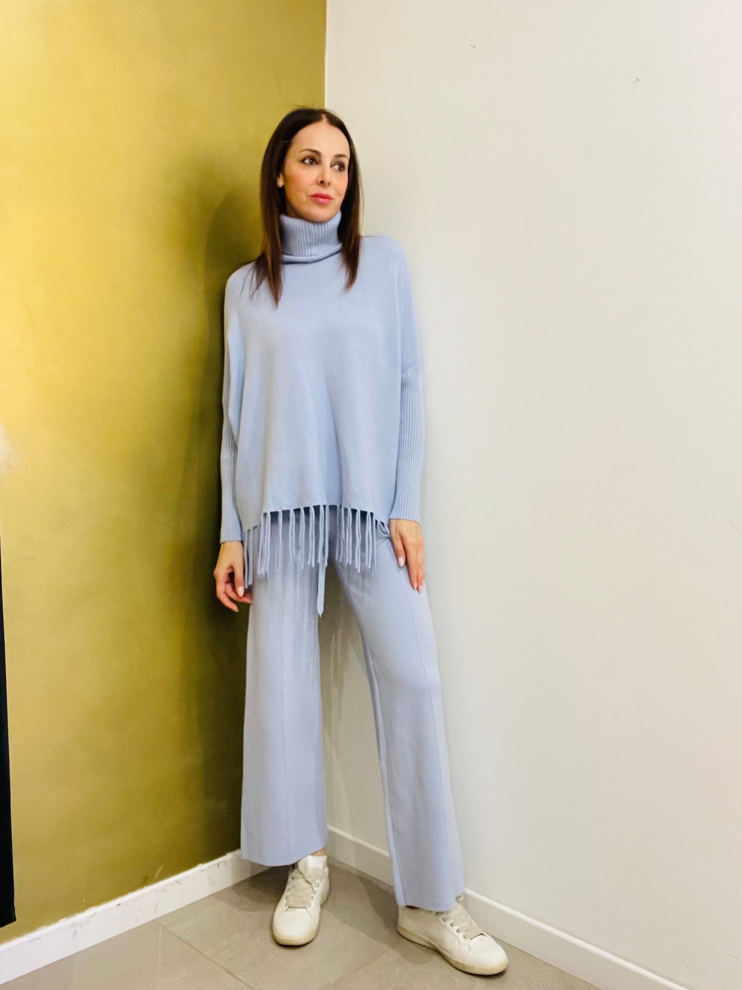 PANTALONE TUTA  IN MAGLIA