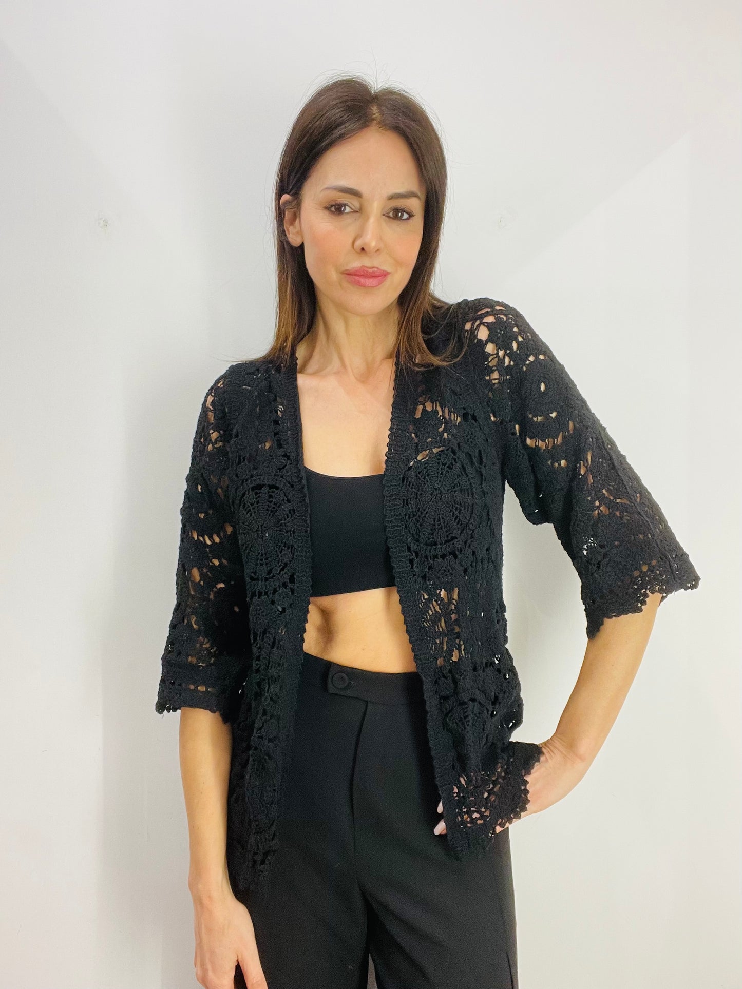 CARDIGAN CROCHET