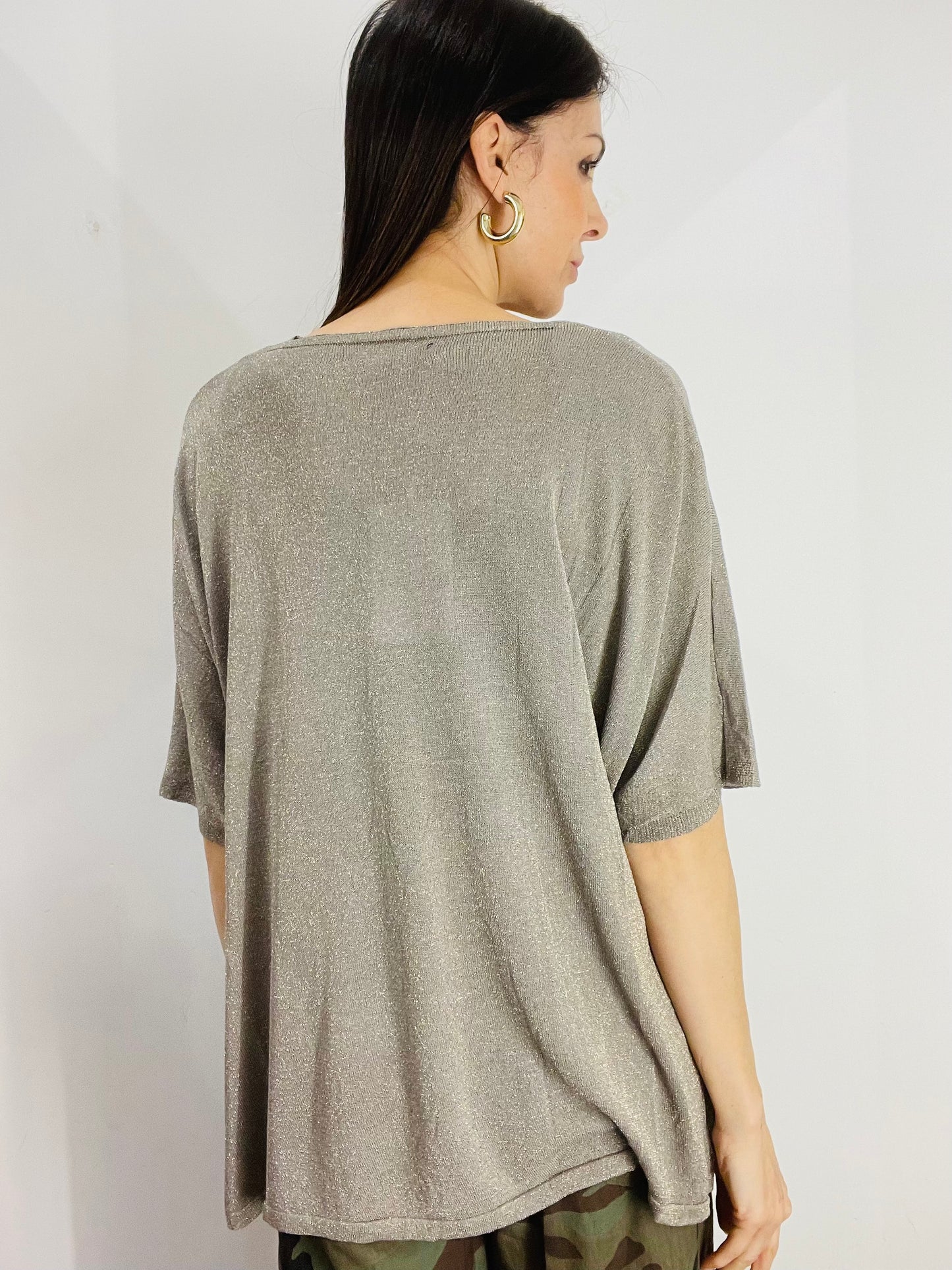 CARDIGAN LUREX