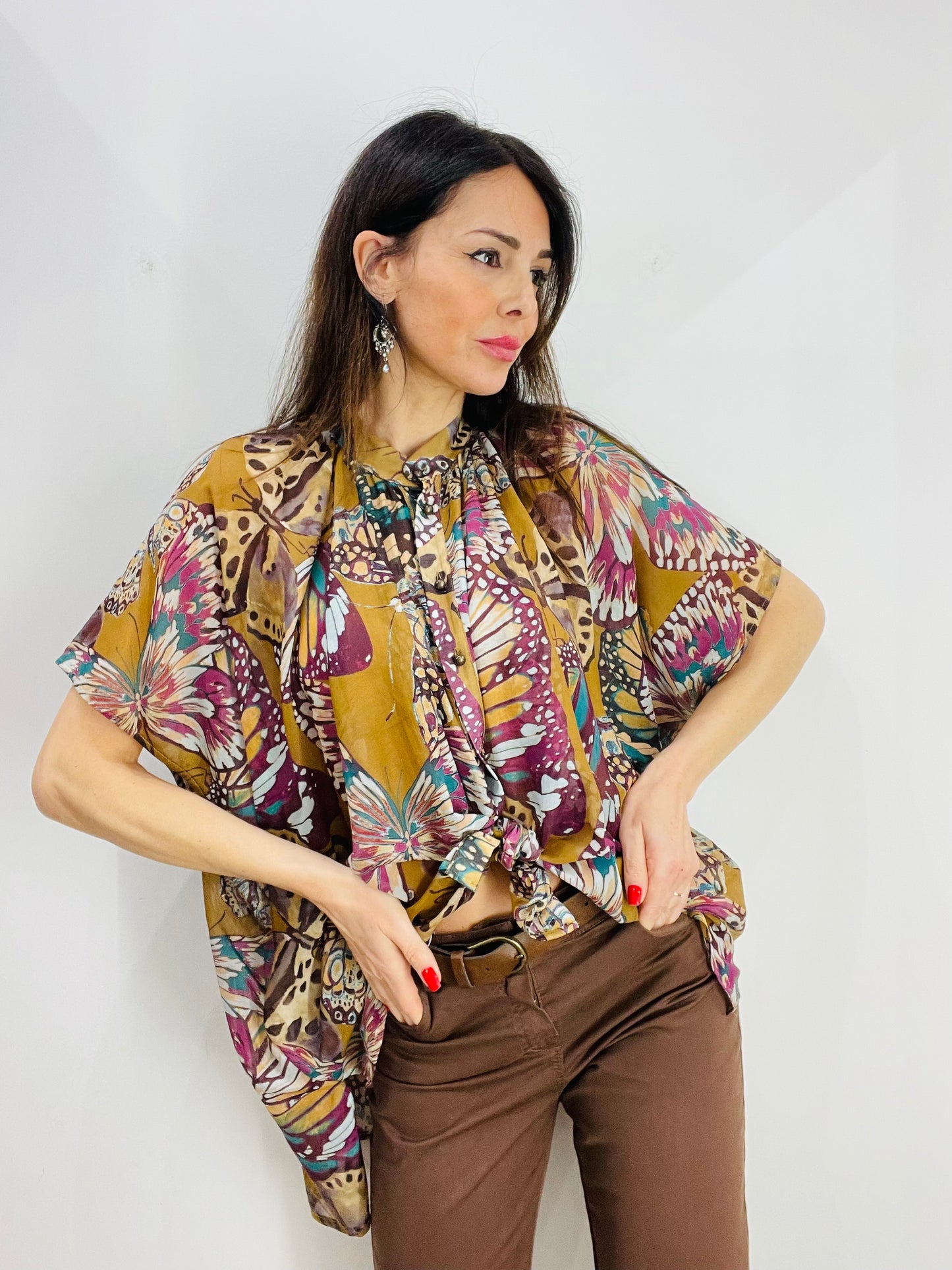 CAMICIA FARFALLE DIXIE