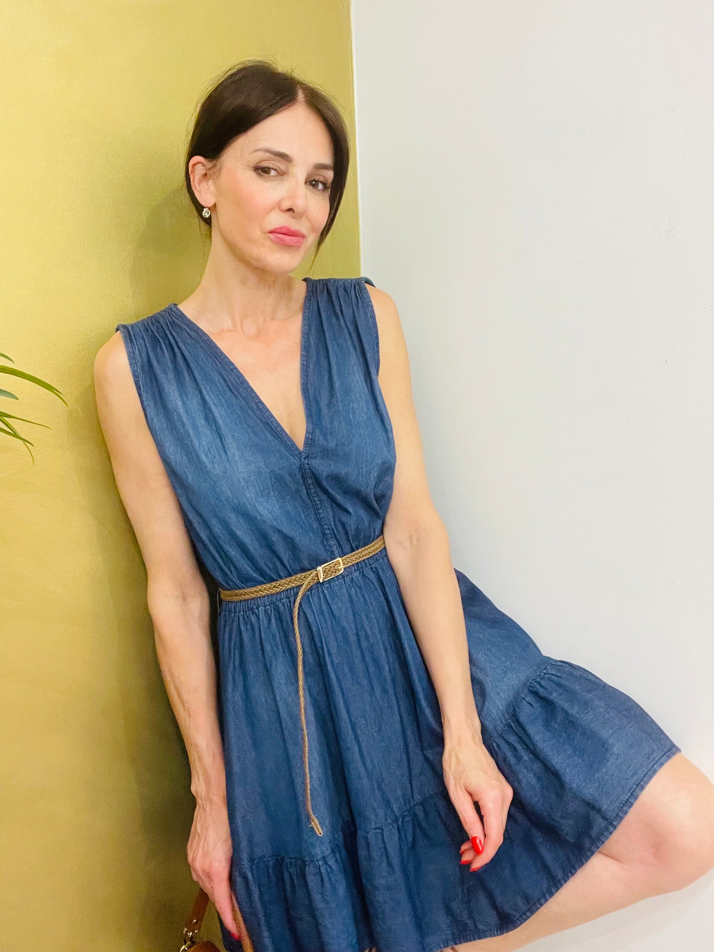 ABITO CORTO CHAMBRAY