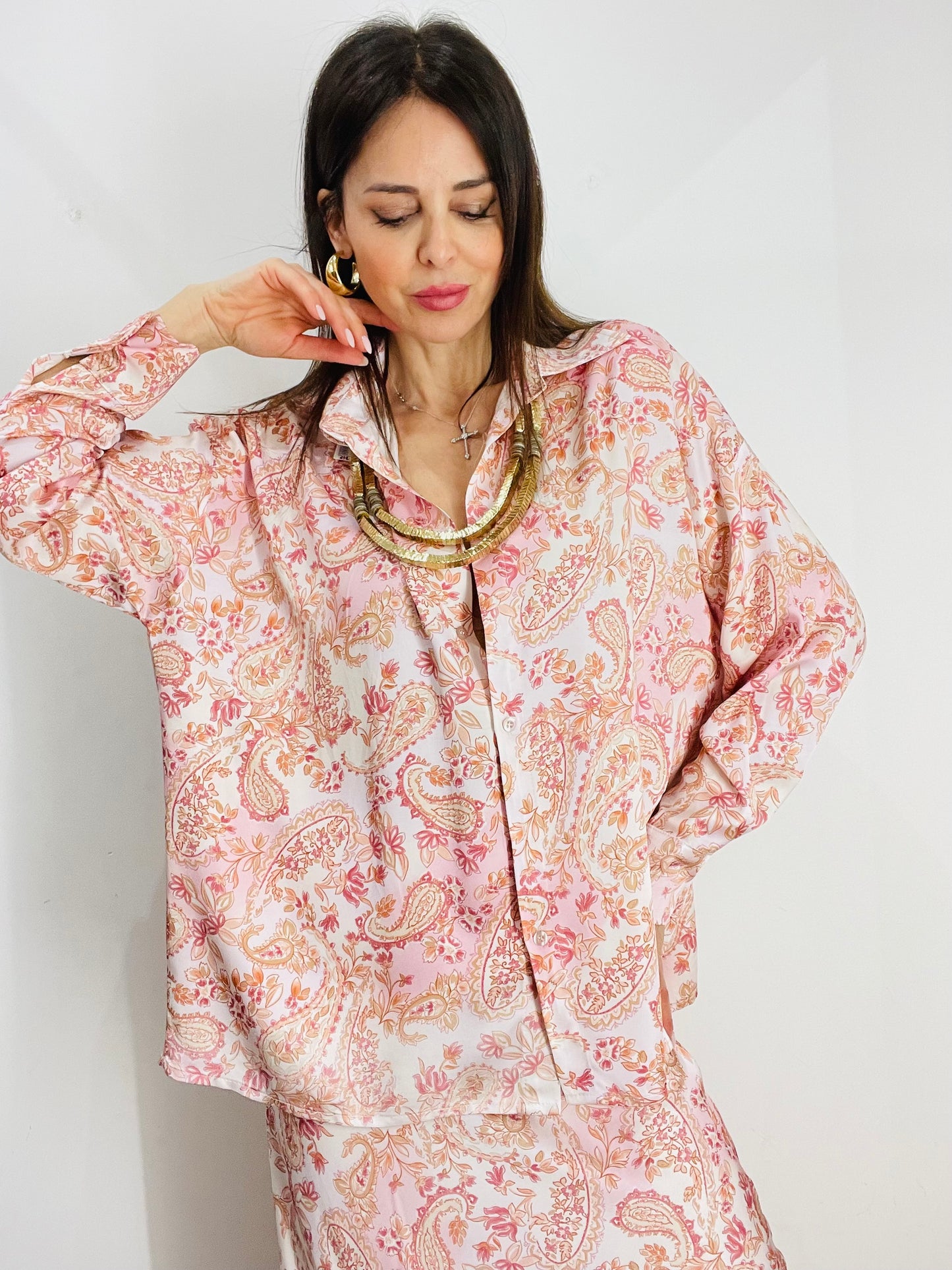 CAMICIA FANTASIA CACHEMIRE