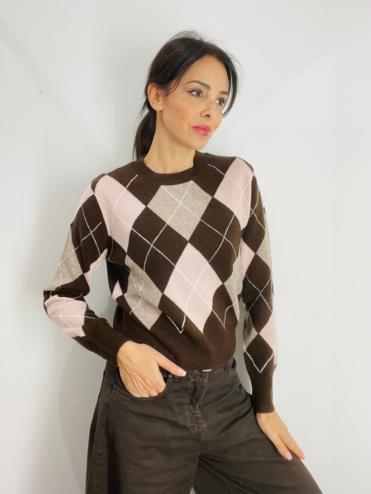 MAGLIA A ROMBI